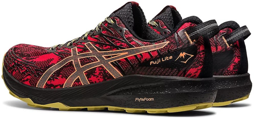 ASICS Fuji Lite 3 'Electric Red Black' 1011B467-600 Shop ASICS Fuji Lite 3 'Electric Red Black' 1011B467-600