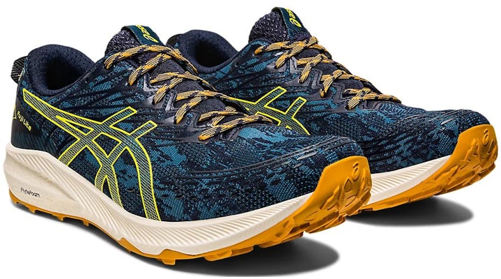 ASICS Fuji Lite 3 'Ink Teal Golden Yellow' Sepatu Lari Pria/Wanita 1011B467-401 Lookbook ASICS Fuji Lite 3 'Ink Teal Golden Yellow' Sepatu Lari Pria/Wanita 1011B467-401