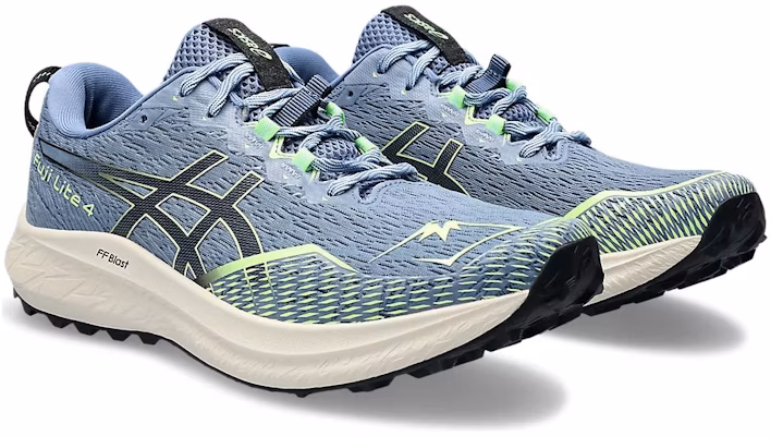 ASICS Fuji Lite 4 'Denim Blue Lime' 1011B698-400 Lookbook ASICS Fuji Lite 4 'Denim Blue Lime' 1011B698-400
