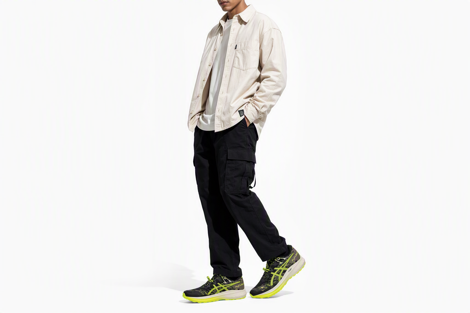 Order ASICS Fuji Lite 5 'Black Safety Yellow' 1011B889-001