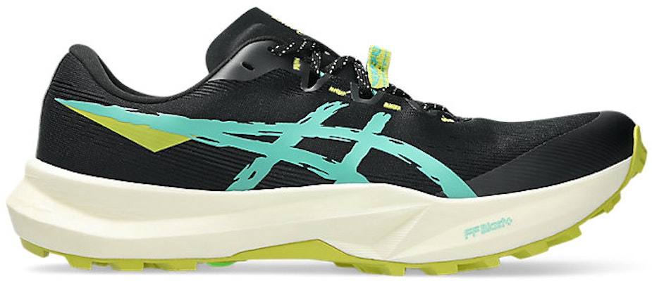 亚瑟士Fuji Lite 6越野跑鞋 黑色/极光绿 1011C086-001 Buy 亚瑟士Fuji Lite 6越野跑鞋 黑色/极光绿 1011C086-001