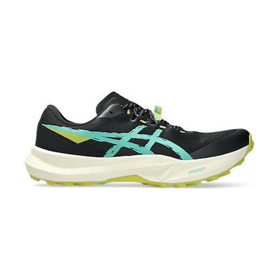ASICS Fuji Lite 6 Trail Running Shoes Black/Aurora Green