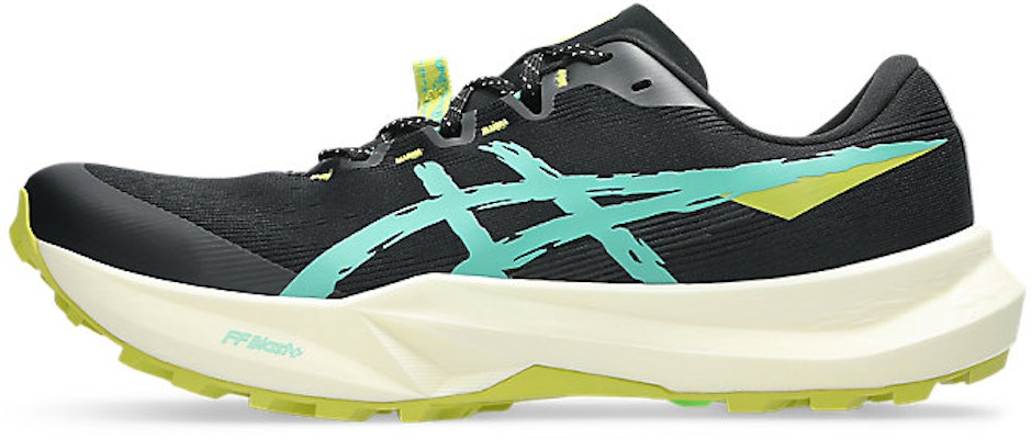 亚瑟士Fuji Lite 6越野跑鞋 黑色/极光绿 1011C086-001 Sizing 亚瑟士Fuji Lite 6越野跑鞋 黑色/极光绿 1011C086-001