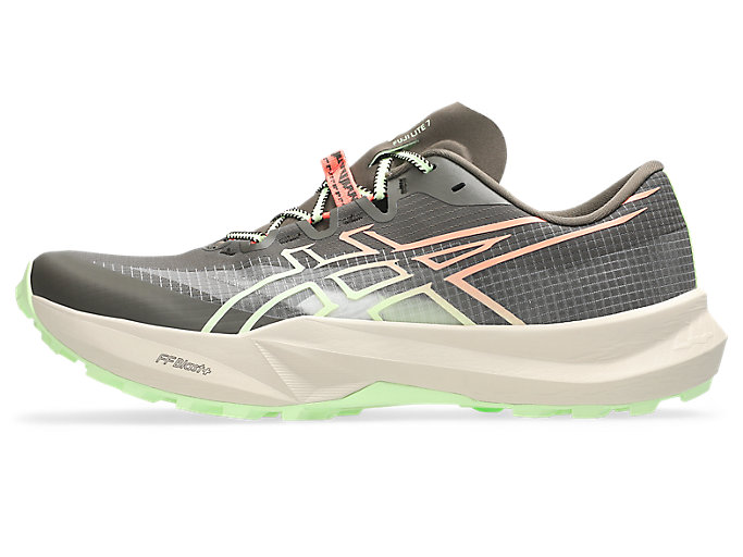 ASICS Fuji Lite 7 Trail Running Shoes Kuriiro Brown/Illuminate Yellow 1013A232-200