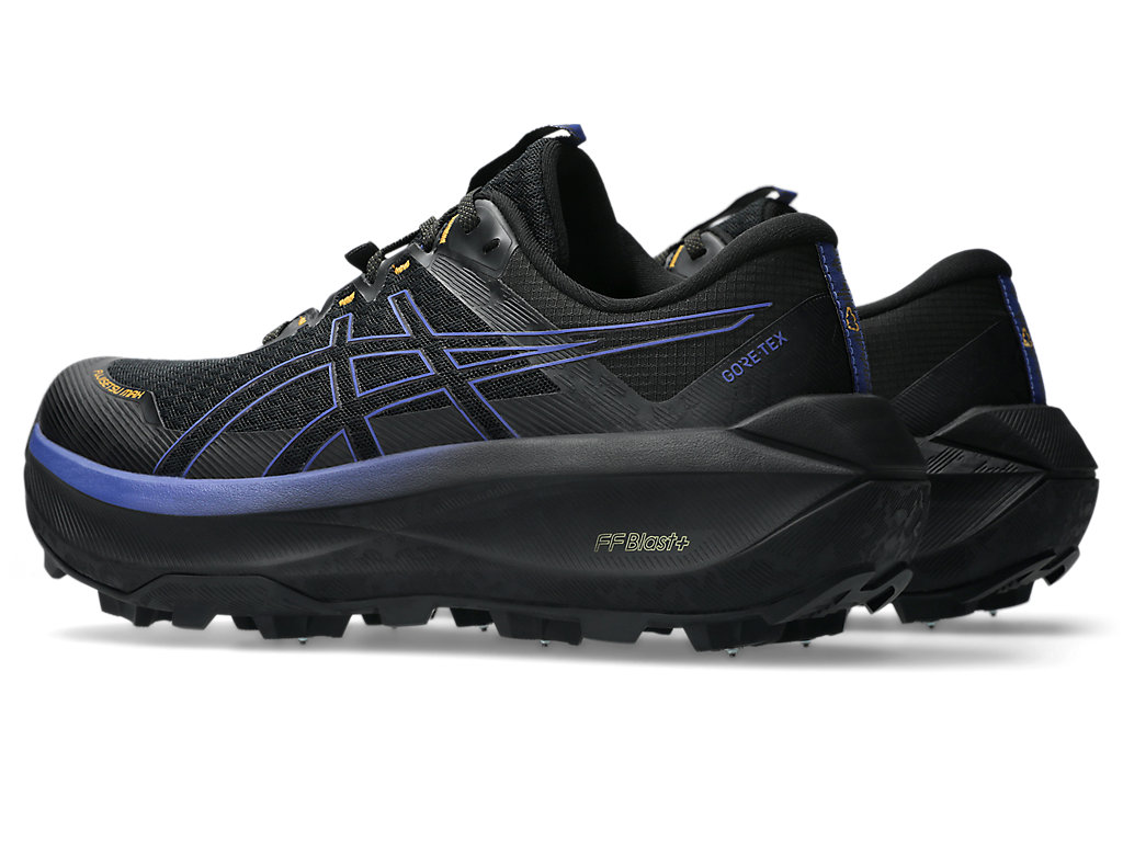 Lookbook 아식스 후지세츠 맥스 GTX 트레일 러닝화 블랙/다크 코발트 1011C115-001