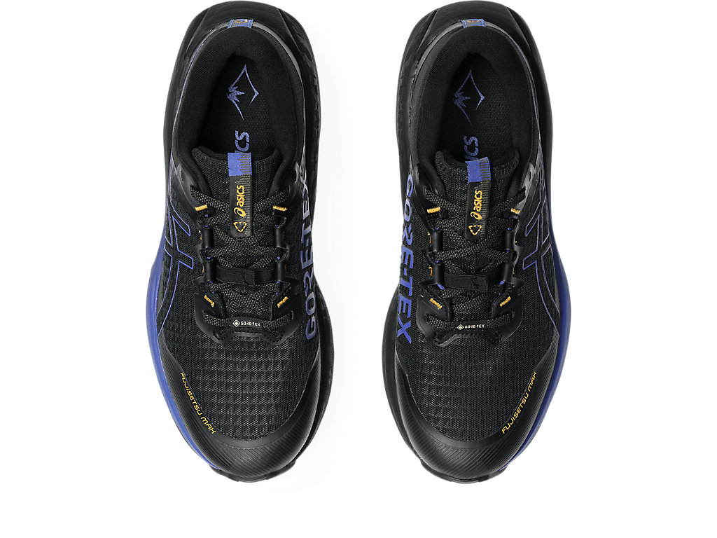 Details for 아식스 후지세츠 맥스 GTX 트레일 러닝화 블랙/다크 코발트 1011C115-001
