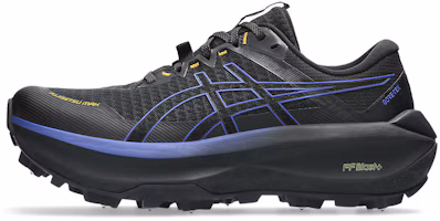 Cheap ASICS Fujisetsu Max GTX Trail Running Shoes Black/Dark Cobalt 1011C115-001