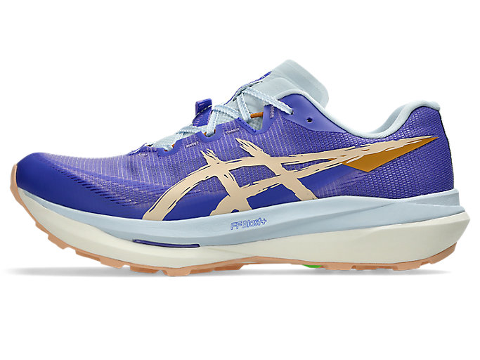 Cheap ASICS FUJISPEED 4 Kasut Larian Cobalt Burst/Apricot Crush 1013A179-400