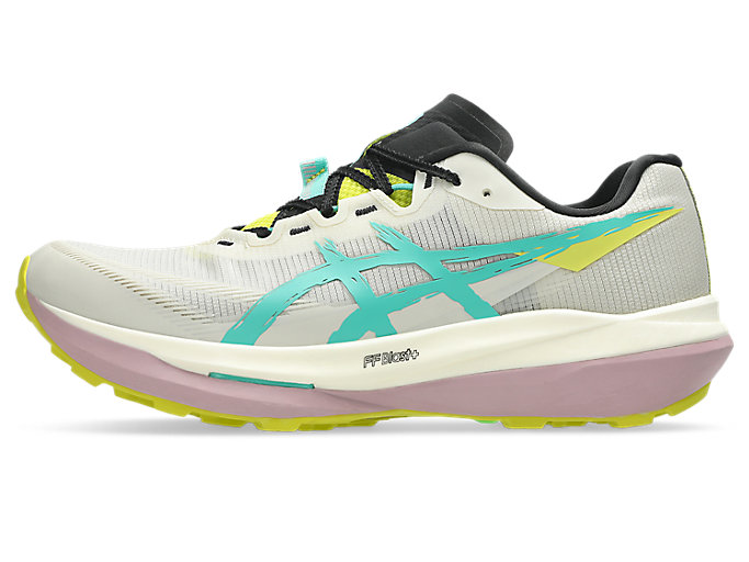 Cheap ASICS FUJISPEED 4 Sepatu Lari Light Dust/Aurora Green 1013A179-020