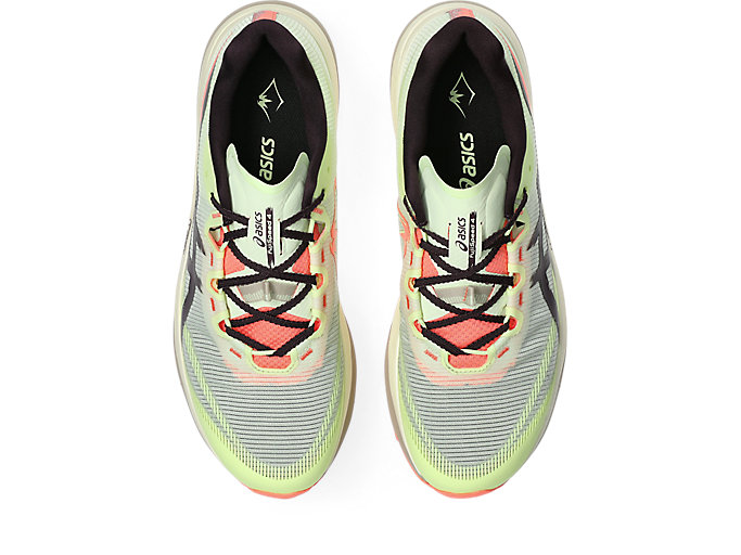 Sizing ASICS Fujispeed 4 Zapatillas Trail Running Amarillo Iluminado/Berenjena Oscura 1013A179-750