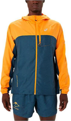 ASICS Fujitrail Packable Jacket Hooded Zip Jacket - Partner Yellow Colorblock 2011C991-800 Buy ASICS Fujitrail Packable Jacket Hooded Zip Jacket - Partner Yellow Colorblock 2011C991-800