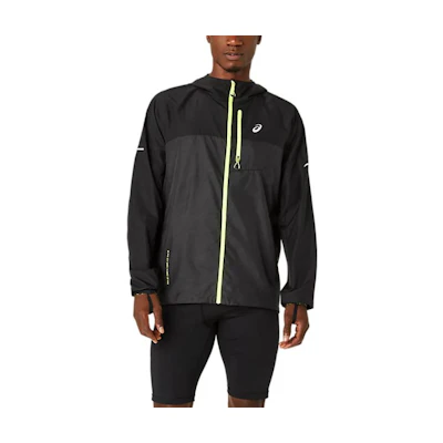 ASICS FUJITRAIL Performance Black Zip Long Sleeve Jacket 2011C991-001