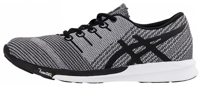 Asics Fuzex 編織 低筒 跑步鞋 男款 黑灰 Buy Asics Fuzex 編織 低筒 跑步鞋 男款 黑灰