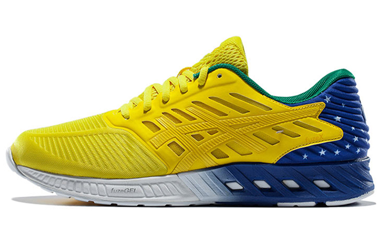 ASICS Fuzex Low 'Yellow Blue Green' T6K0N-0445