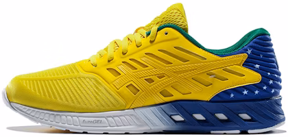 ASICS Fuzex Low 'Yellow Blue Green' T6K0N-0445 ASICS Fuzex Low 'Yellow Blue Green' T6K0N-0445