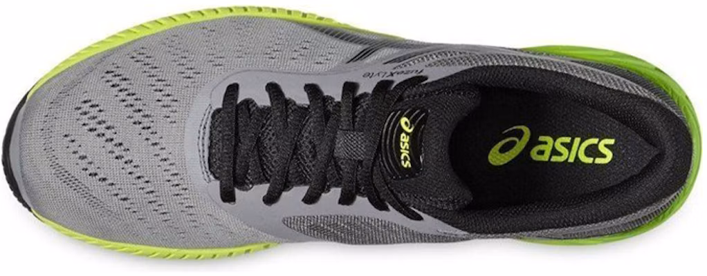 アシックス FuzeX Lyte グレー/イエロー T620N-9690 Shop アシックス FuzeX Lyte グレー/イエロー T620N-9690