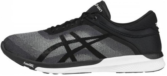 Asics Fuzex Rush 輕便透氣休閒慢跑鞋 黑灰拼色 Buy Asics Fuzex Rush 輕便透氣休閒慢跑鞋 黑灰拼色