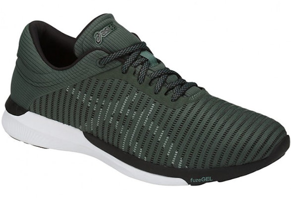 ASICS Fuzex Rush Adapt 'Green Black' T835N-8210 Lookbook ASICS Fuzex Rush Adapt 'Green Black' T835N-8210