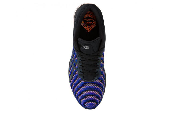 Lookbook ASICS Fuzex Rush CM 'Hitam Biru' T7K2N-1616