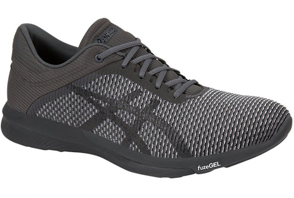 ASICS Fuzex Rush CM 'Hitam Abu-Abu' T7K2N-9595 Lookbook ASICS Fuzex Rush CM 'Hitam Abu-Abu' T7K2N-9595
