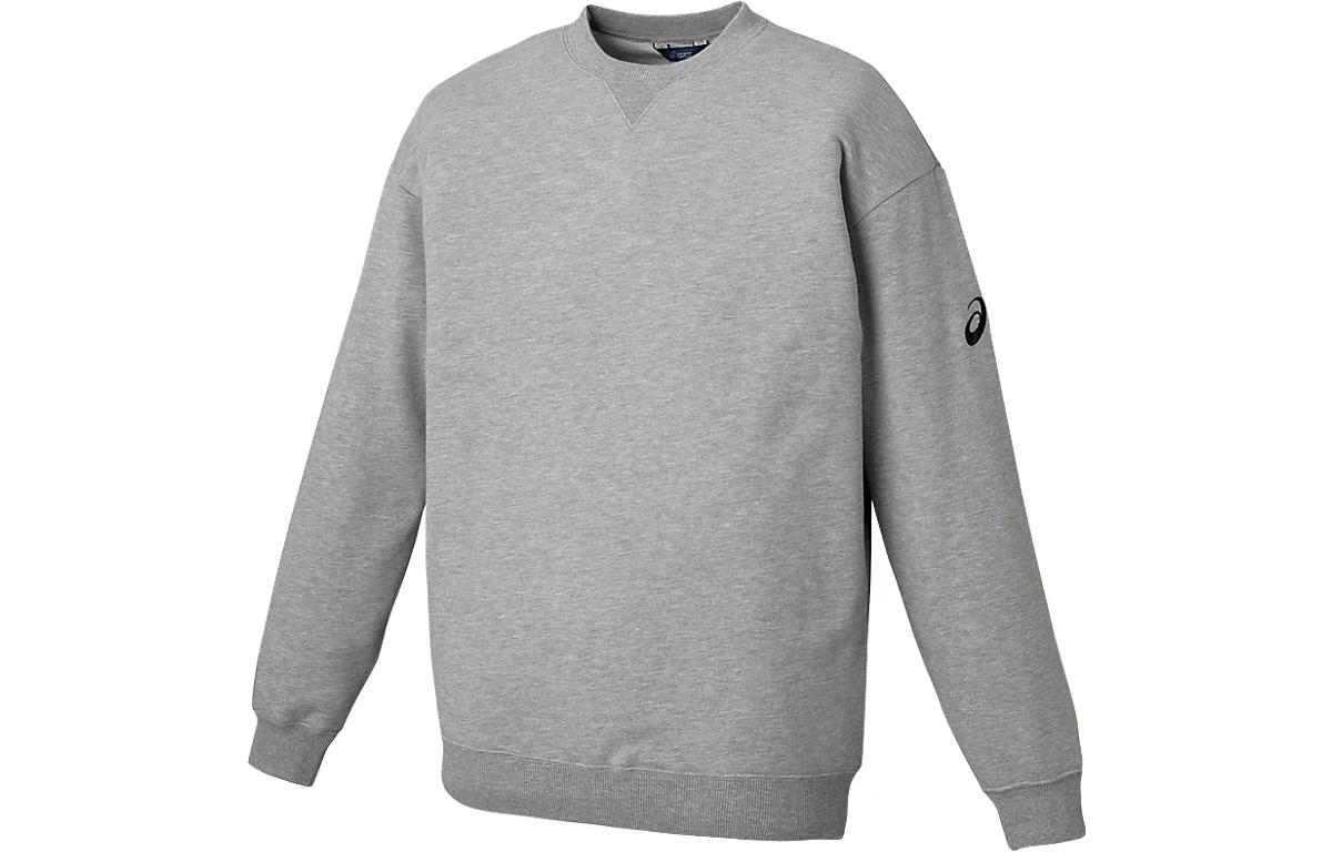 ASICS FW23 Grey Crewneck Long Sleeve Sweatshirt XB6010-99