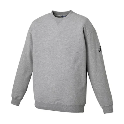 ASICS FW23 Grey Crewneck Long Sleeve Sweatshirt XB6010-99