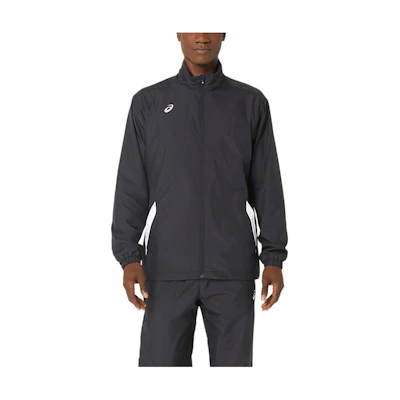 ASICS FW23 Logo Print Long-Sleeve High-Neck Jacket Men’s Black 2031E286-001