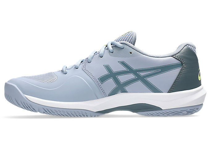 Shop ASICS GAME FF (All Court) Tennis Shoes Grey Blue/Ironclad 1041A489-400