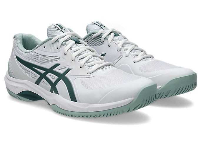 Order アシックス ゲームFF (オールコート) ホワイト/ダークネプチューン 1041A489-104