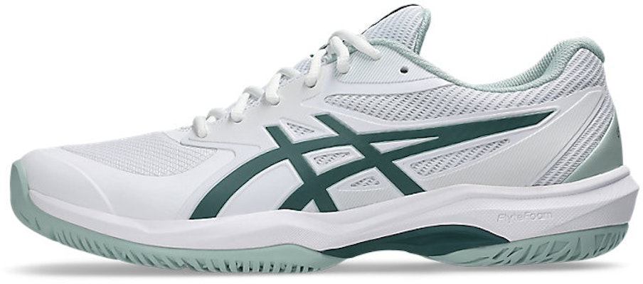 アシックス ゲームFF (オールコート) ホワイト/ダークネプチューン 1041A489-104 Cheap アシックス ゲームFF (オールコート) ホワイト/ダークネプチューン 1041A489-104