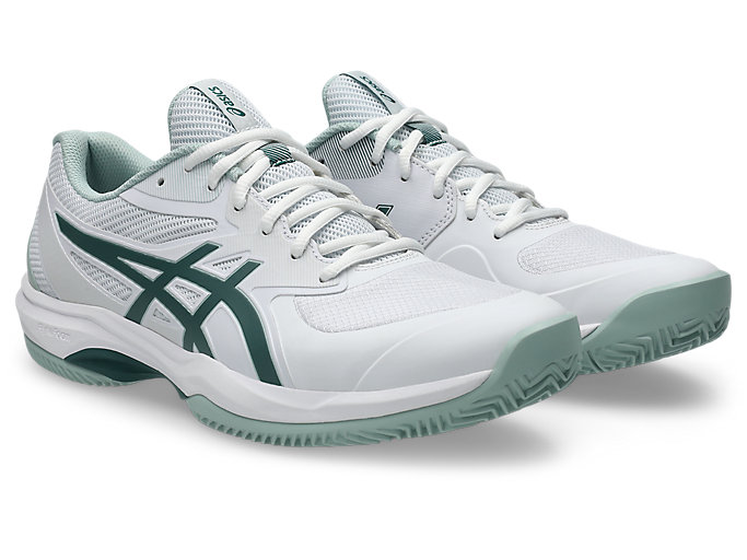 Order 亚瑟士GAME FF网球鞋 白色/深海蓝 沙地/综合场地专用 1041A490-104