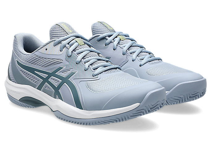 Order 亚瑟士GAME FF网球鞋（通用场地与红土）灰蓝/铁灰 1041A490-400