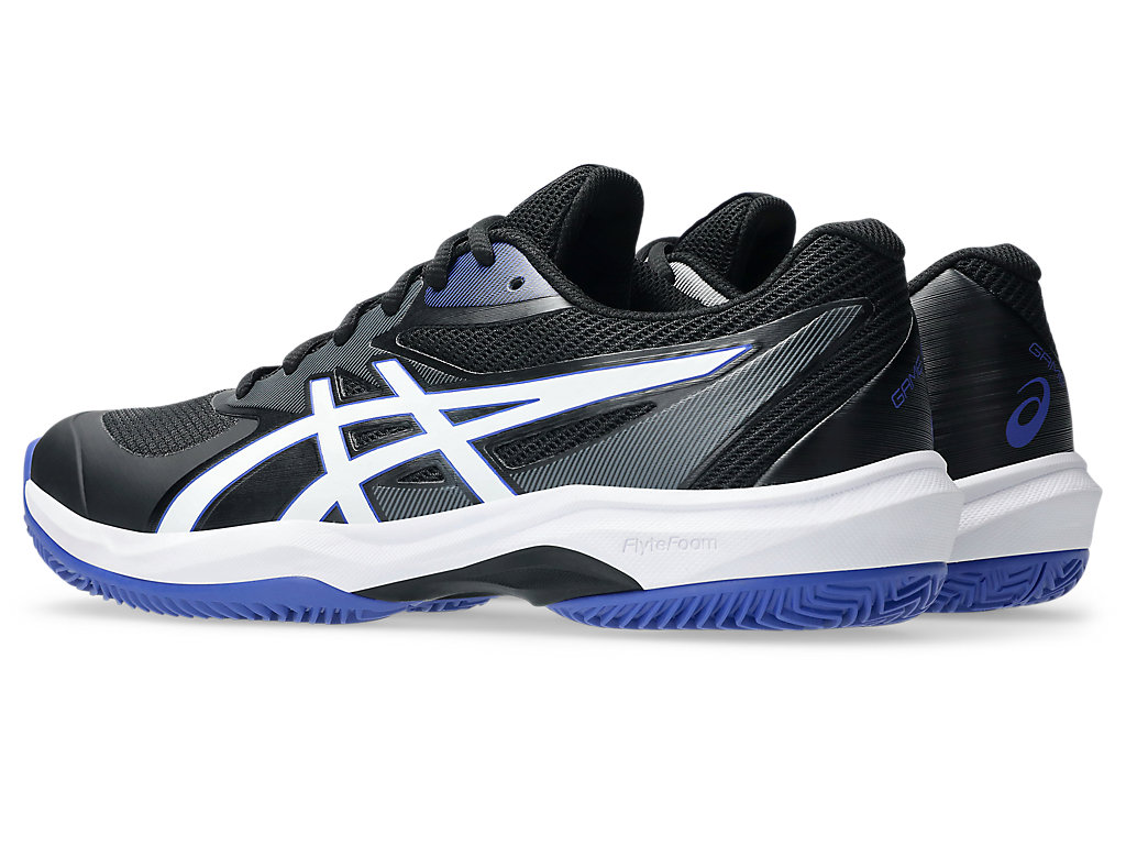 Lookbook ASICS GAME FF 粘土/OC 網球鞋 黑/白 1041A490-001
