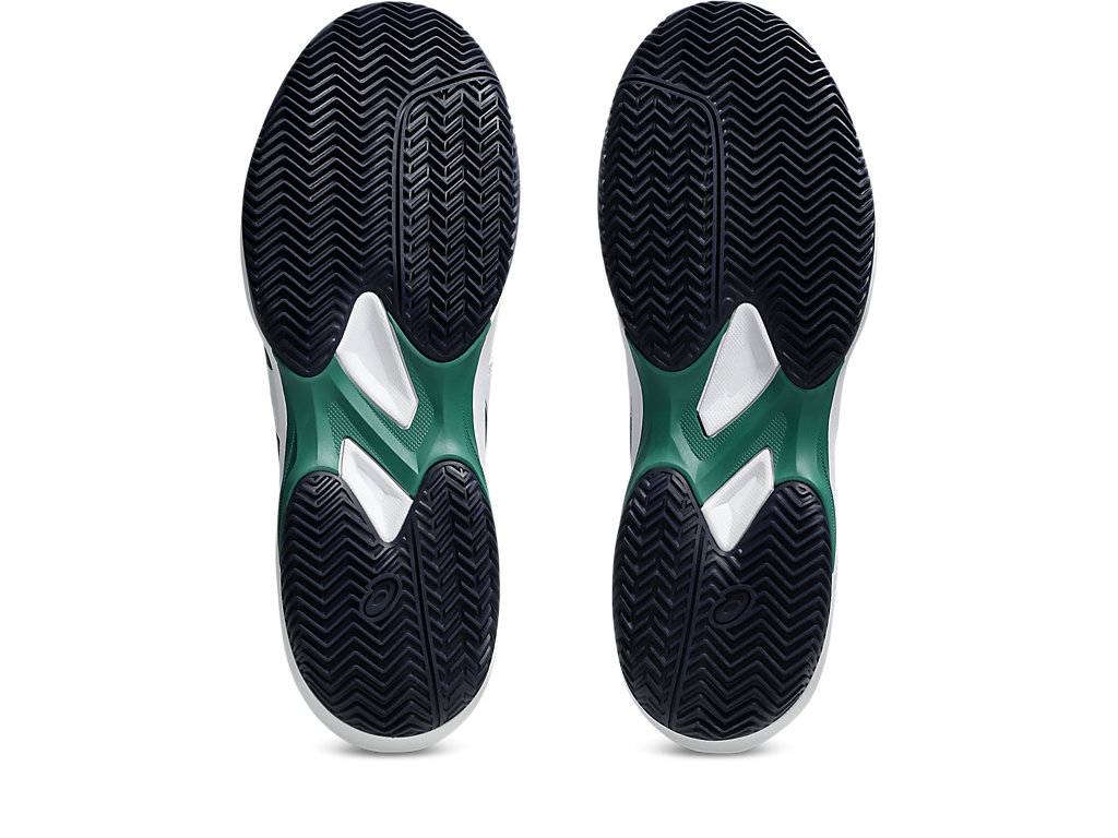 Sizing 亚瑟士GAME FF粘土网球鞋 白色/午夜蓝 1041A490-102