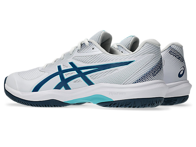 Lookbook ASICS GAME FF 壁球鞋 白色/鯖魚藍 1041A488-102