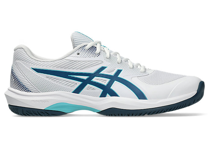 Cheap ASICS GAME FF 壁球鞋 白色/鯖魚藍 1041A488-102