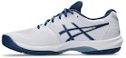 Shop ASICS GAME FF 壁球鞋 白色/暮光蓝 1041A488-101