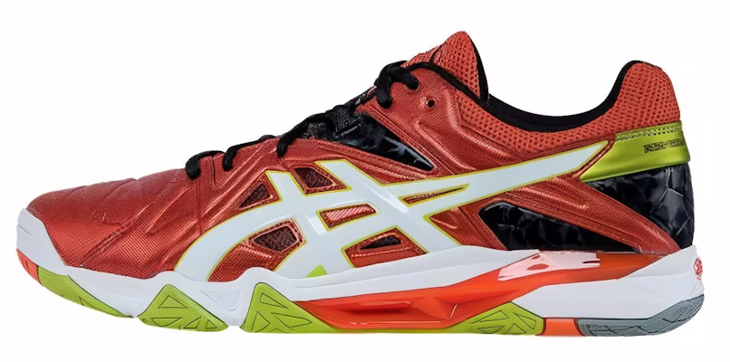 Asics Ge-Sensei 6 透氣耐磨防滑 低筒運動鞋 橙白 Buy Asics Ge-Sensei 6 透氣耐磨防滑 低筒運動鞋 橙白