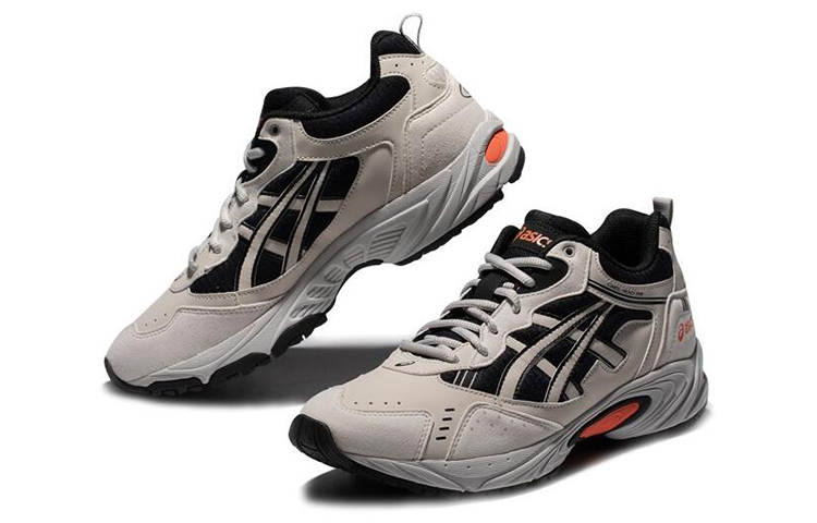 Lookbook ASICS Gel-100 Tr ''Grau Orange Schwarz'' 1203A095-022