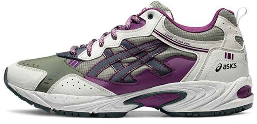 亞瑟士Gel-100 TR 防滑耐磨 低筒 跑鞋 男女同款 白綠紫 Buy 亞瑟士Gel-100 TR 防滑耐磨 低筒 跑鞋 男女同款 白綠紫