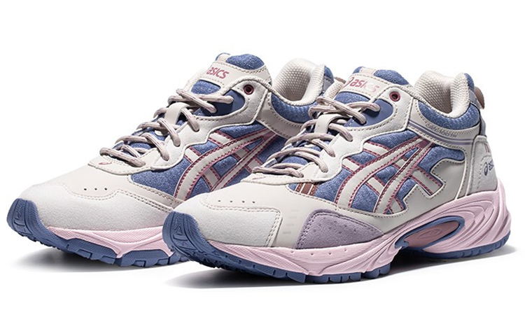 Order ASICS Gel-100 Tr Grau/Lila Sneakers 1203A095-101