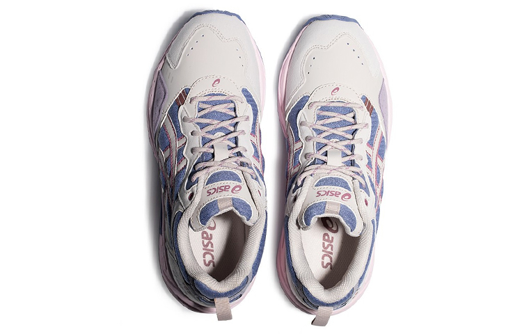Lookbook ASICS Gel-100 Tr Grau/Lila Sneakers 1203A095-101