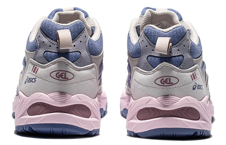 Shop ASICS Gel-100 Tr Grau/Lila Sneakers 1203A095-101