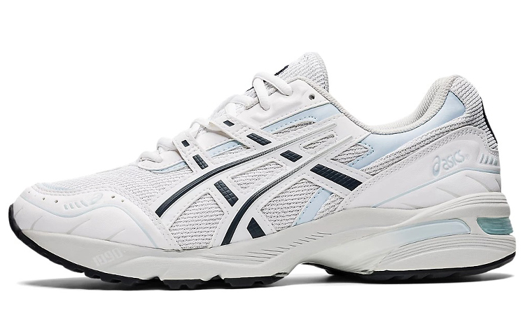 Buy 아식스 젤-1090 '화이트 프렌치 블루' (58 characters) 1201A673-101