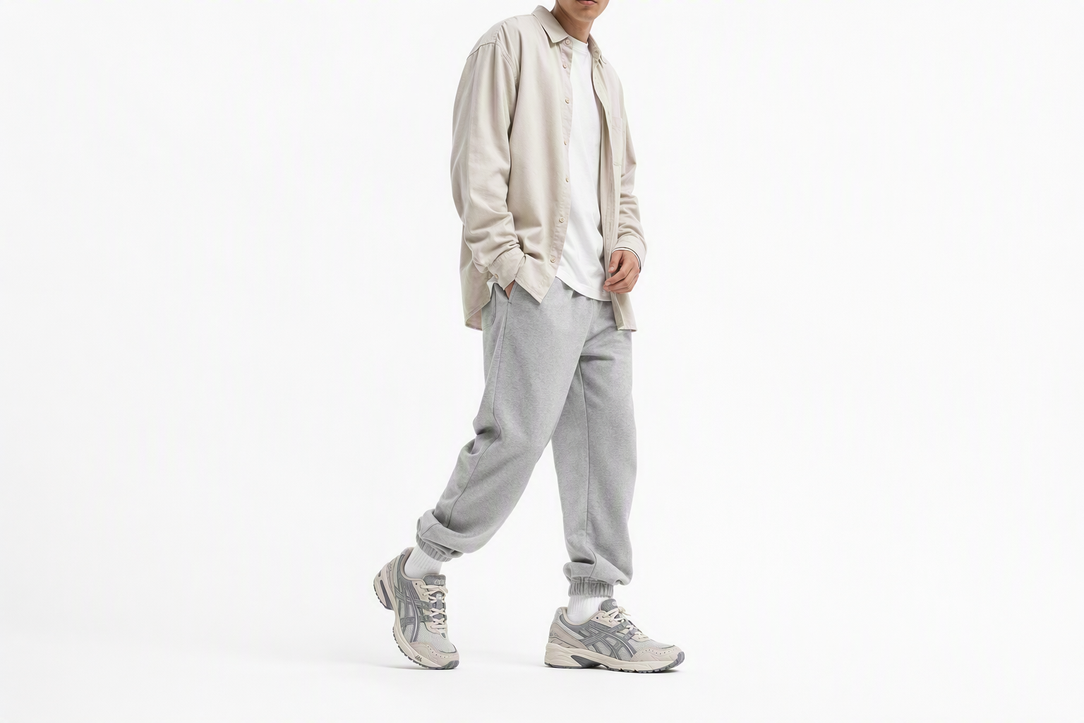 Order ASICS Gel-1090 ''白灰色'' 1203A243-103