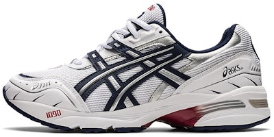 ASICS Gel-1090 Low-Top Sport Shoes White/Blue 1201A484-101 ASICS Gel-1090 Low-Top Sport Shoes White/Blue 1201A484-101
