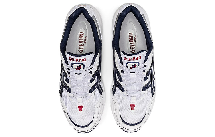 Shop 아식스 젤-1090 화이트/블루 로우탑 스포츠 슈즈 1201A484-101