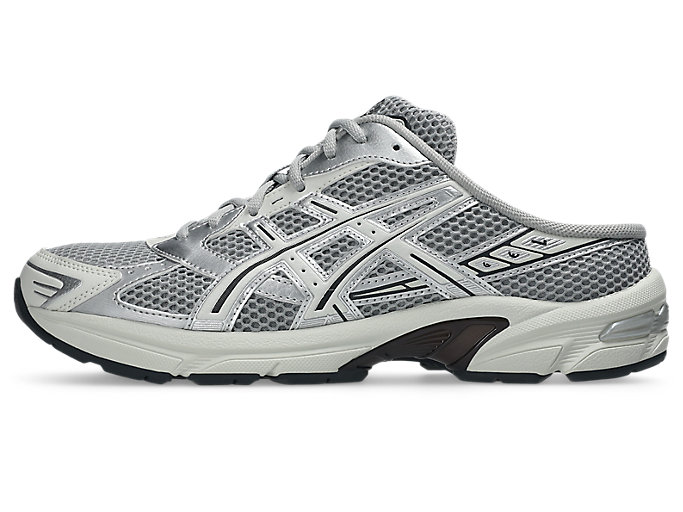 Cheap ASICS GEL-1130 Mule Slip-On Baskets Gris Ciment/Gris Lac 1203B048-020