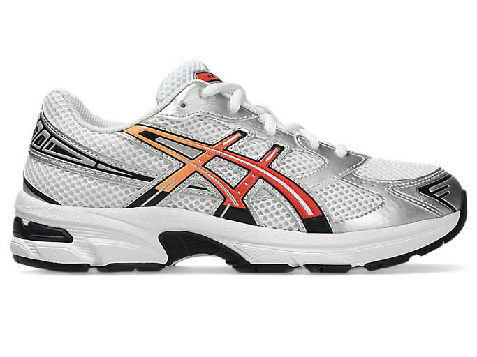 ASICS GEL-1130 PS Kids Sneakers White/Red Snapper 1204A170-104