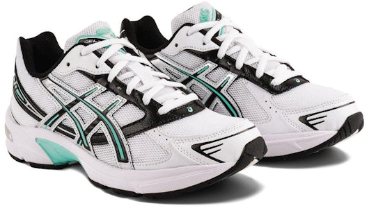 亚瑟士 Gel-1130 白色黑色蓝绿色运动鞋 1201A531-101 Lookbook 亚瑟士 Gel-1130 白色黑色蓝绿色运动鞋 1201A531-101